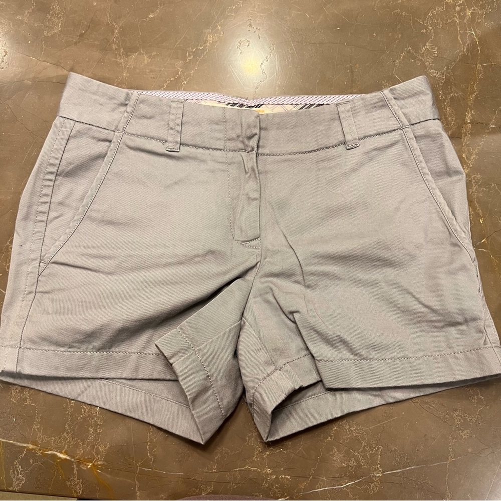 Jcrew Chino Broken-in Gray Women's Shorts